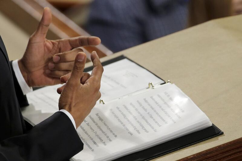 Ultimo discorso di Obama al Congresso Usa 9