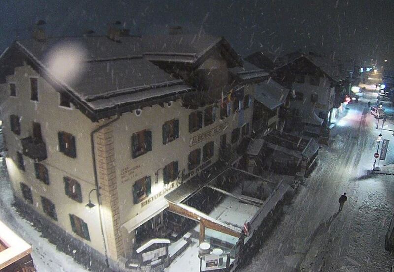 È arrivata la prima neve al Nord 1