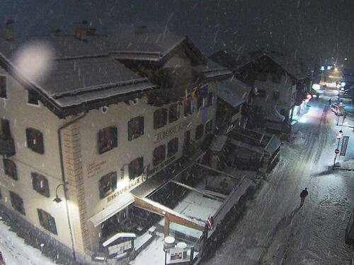 È arrivata la prima neve al Nord