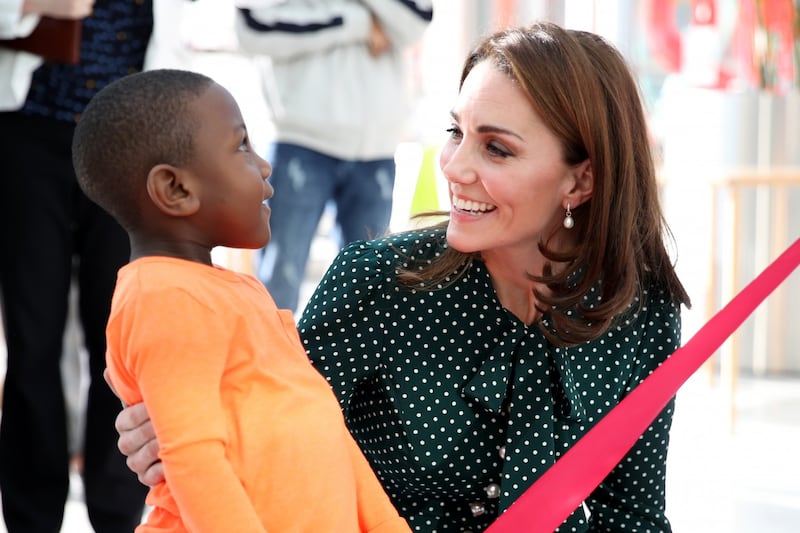 Kate Middleton e il Principe William con i bimbi in ospedale: foto 2
