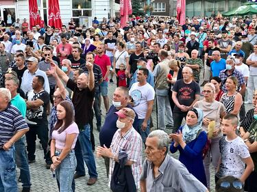 Bosnia, proteste contro i migranti 8