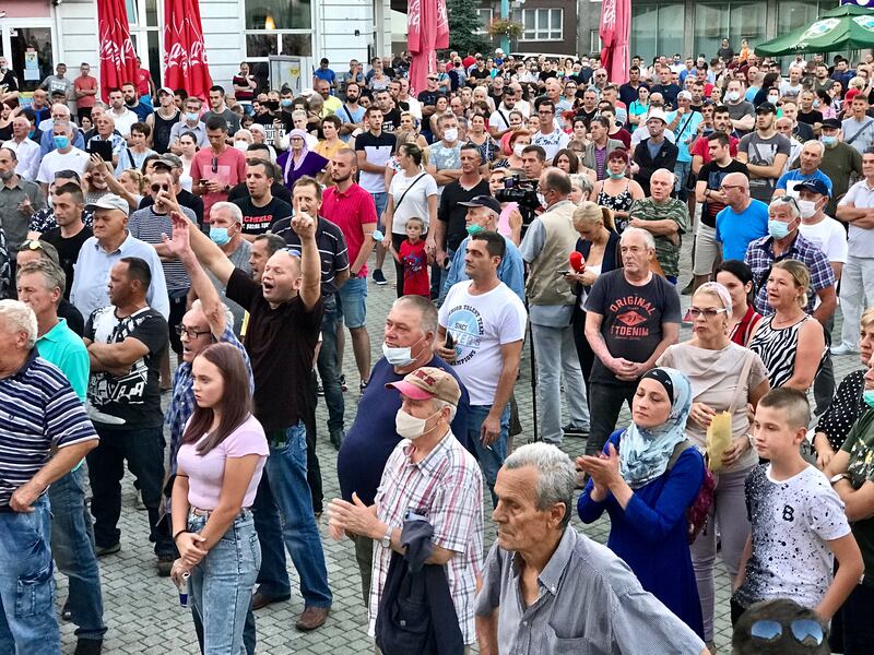 Bosnia, proteste contro i migranti 8
