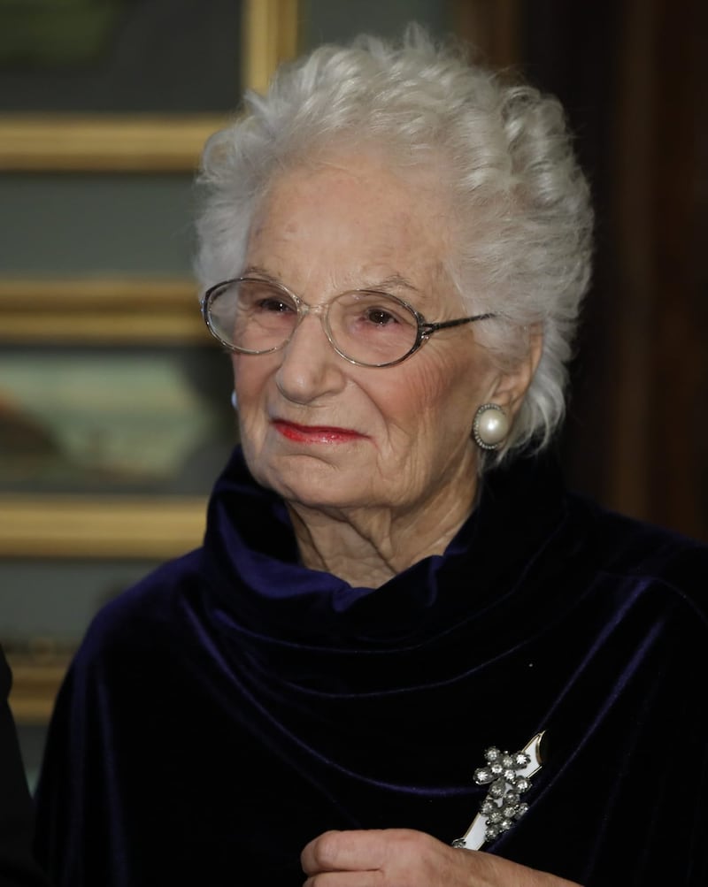 La senatrice Liliana Segre arriva al Senato 3