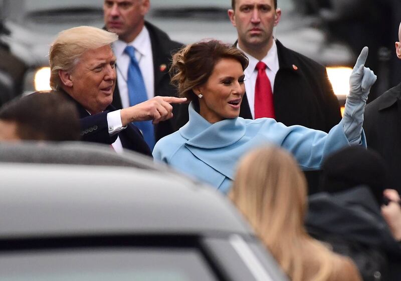 Melania e Donald Trump, coppia presidenziale 4