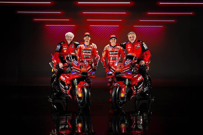 Il nuovo team Ducati 3