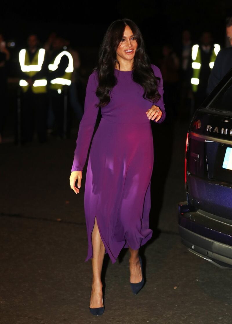 Meghan Markle affascinante in viola: foto 3