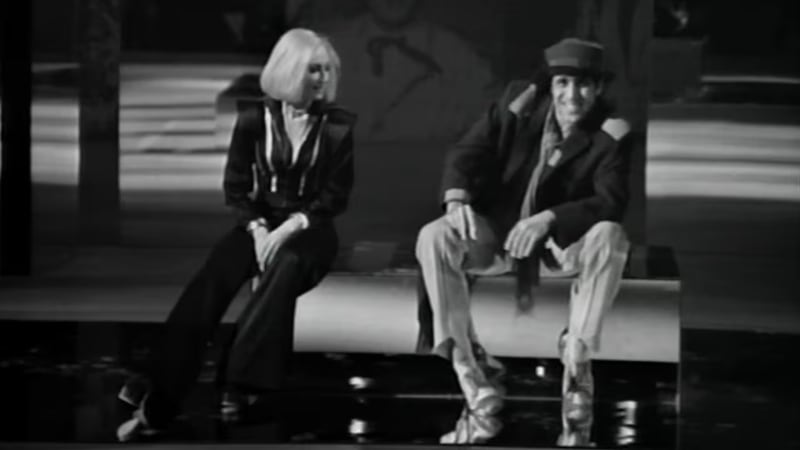Raffaella Carrà e Adriano Celentano a Milleluci