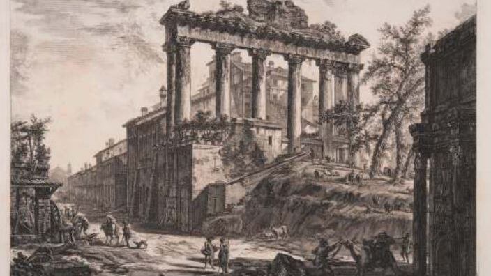 La Roma di Piranesi e Basilico Eterna in un doppio sguardo