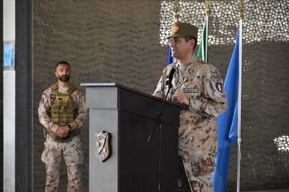 La visita della delegazione della Difesa italiana nel Corno d'Africa 1