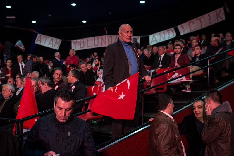 Istanbul, comizio del "no" in vista del referendum costituzionale 7