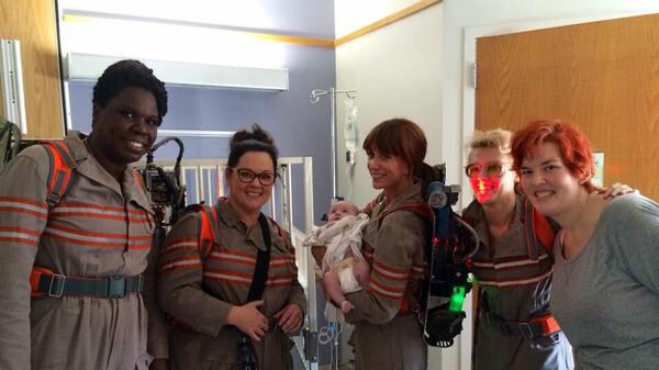 Le prime immagini benefiche delle Ghostbusters
