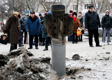 Ucraina, razzi a Kramatorsk 6