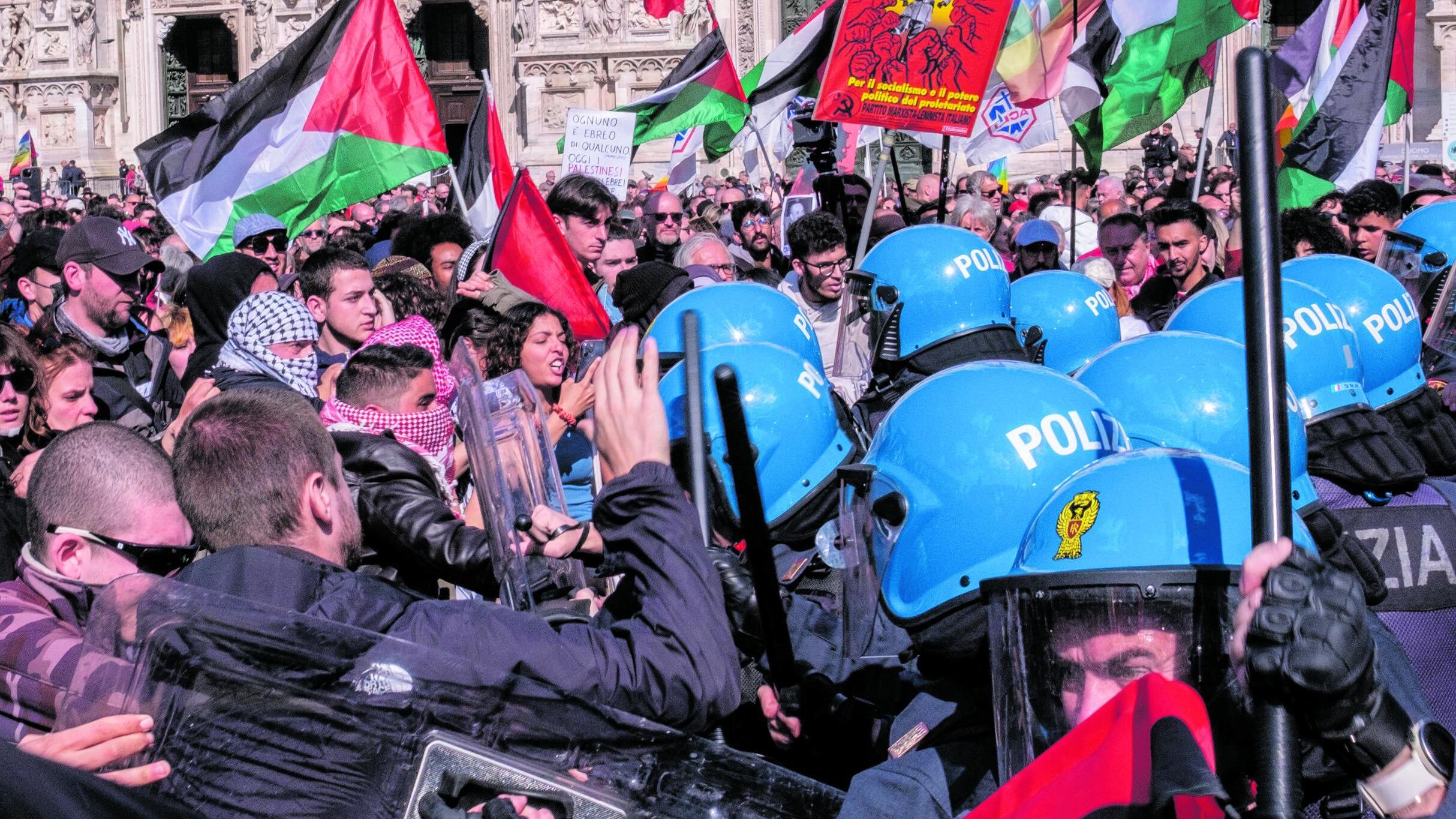 Milano si prepara al 25 aprile: possibili scontri tra pro-Pal e Brigata ebraica