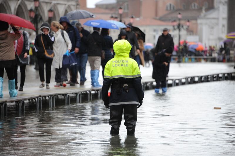 Acqua alta a Venezia 1
