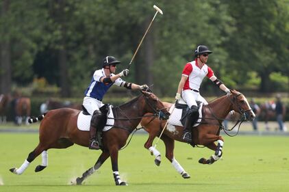 Il principe William  a Londra durante il King Power Royal Charity Polo 8