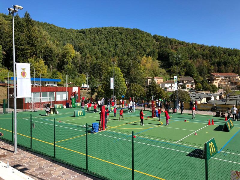Ad Arquata del Tronto McDonald's inaugura il nuovo centro sportivo 3