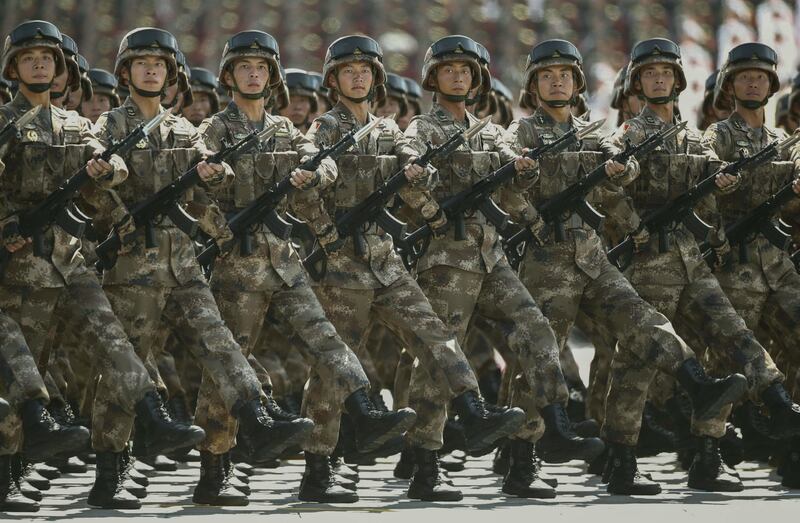 La sfilata dell'esercito cinese 7