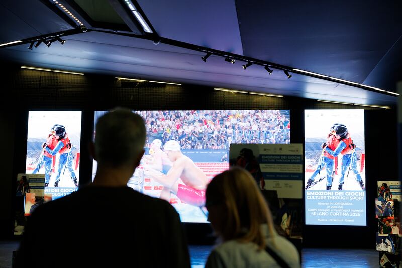 Emozione dei giochi olimpici-Malpensa