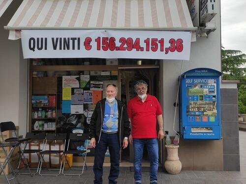 SuperEnalotto, ritirata a tempo di record la vincita da 156 milioni
