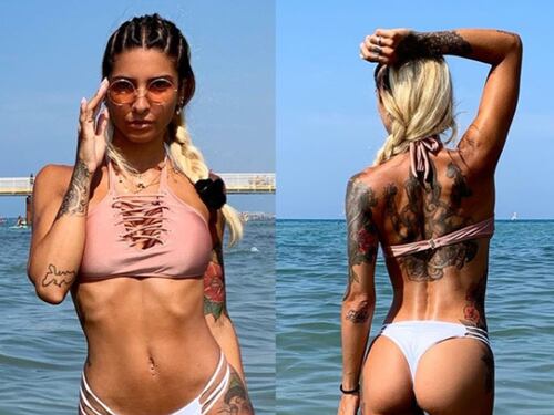 Gf, Erica Piamonte sfoggia le curve in bikini, ma piovono critiche: "Prova a contattare Siffredi"