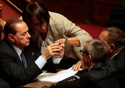 Il Cav fa la conta dei numeri: i numeri della fiducia 2