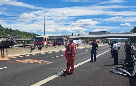 L'incidente sull'A1, che ha causato tre vittime su un'ambulanza 3