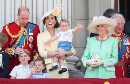 Dal Trooping The Colour 2019 la famiglia al completo dei Duchi di Cambridge  7