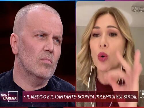 "Muoiono bambini", "Fesserie". Scontro in diretta a Non è l'arena