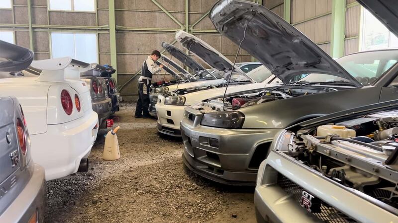 Nissan Skyline Hangar 1