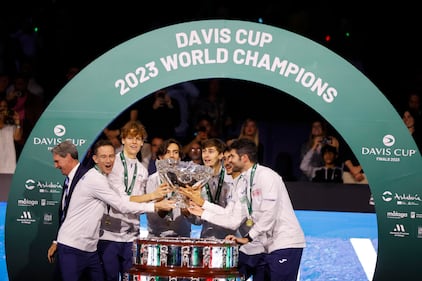 L'Italia conquista la Coppa Davis: le immagini più belle della vittoria contro l'Australia 3