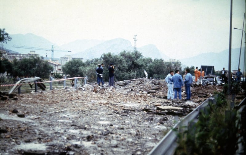 La strage di Capaci, le immagini 11
