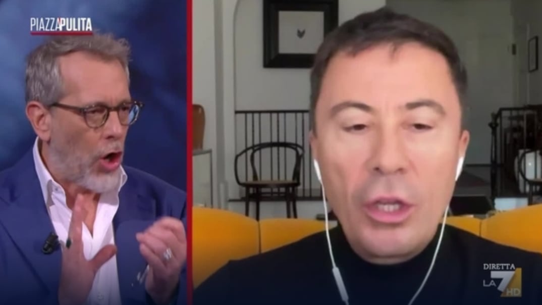 "Io antisemita"?", "Antisionista". Rissa in tv tra Formigli e Bocchino