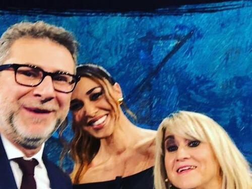 Belen Rodriguez da Fabio Fazio, tra confessioni e sketch