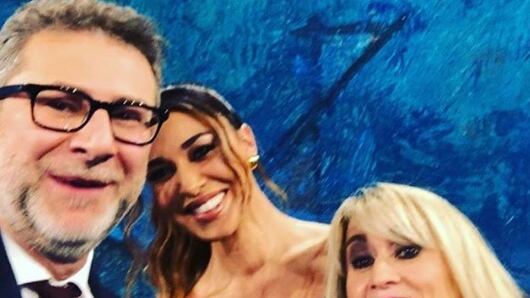 Belen Rodriguez da Fabio Fazio, tra confessioni e sketch