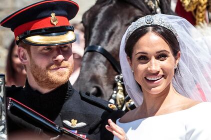 Meghan Markle e il Principe Harry al Royal Wedding 6