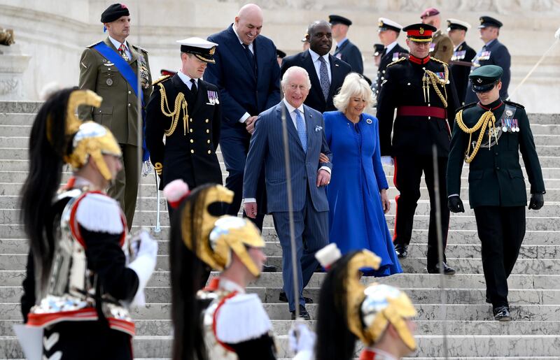 Carlo III e Camilla, primo giorno in Italia 3