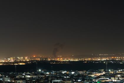 Le immagini dopo l'attacco alla base italiana di Erbil 9