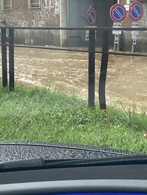Maltempo a Milano, le strade allagate 3