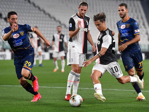 La Juventus cala il poker contro il Lecce: 4-0 e fuga scudetto