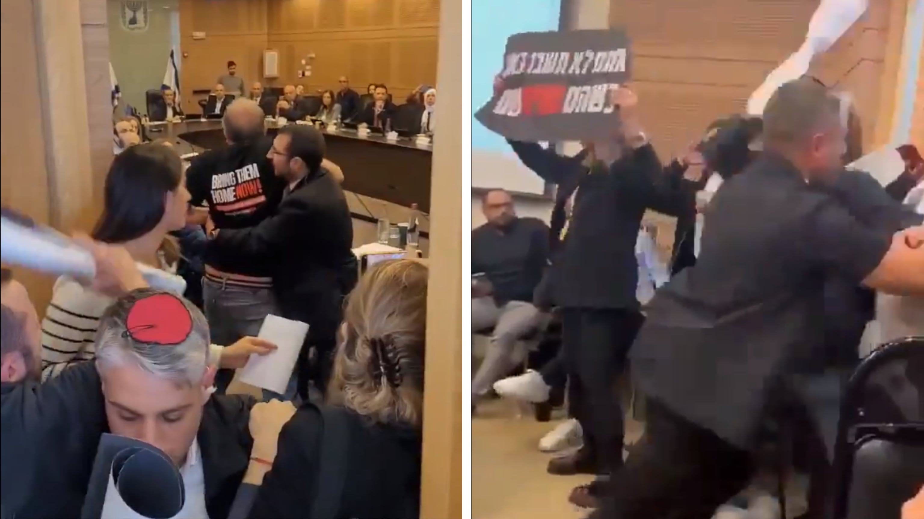 Israele, irruzione alla Knesset: l'ira dei parenti degli ostaggi israeliani | Il video