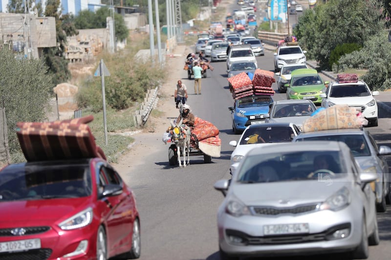 Fuga da Gaza, le immagini dell'evacuazione 13