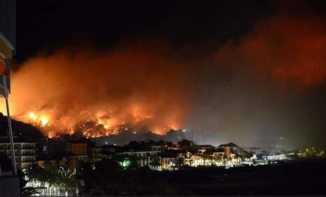 Liguria, lo spaventoso rogo di Cogoleto 5