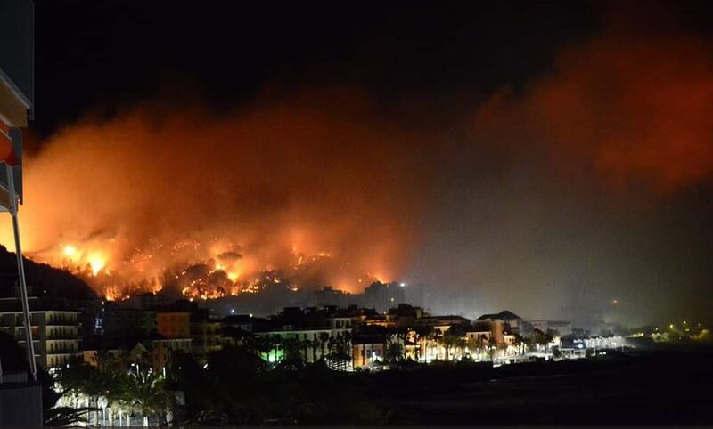 Liguria, lo spaventoso rogo di Cogoleto 5
