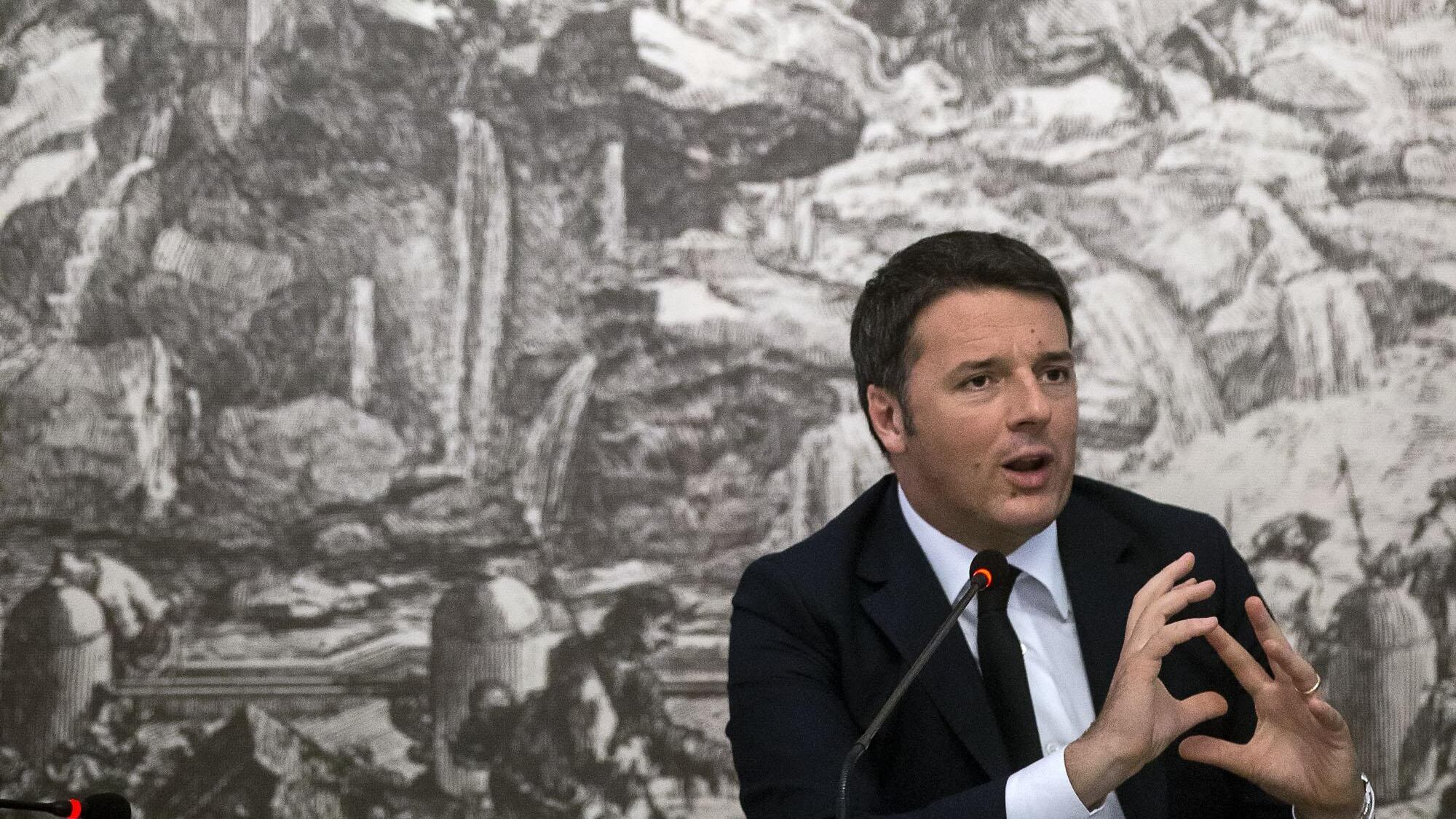 Renzi: "Giusta l'idea di Putin sulla grande coalizione contro l'Isis"