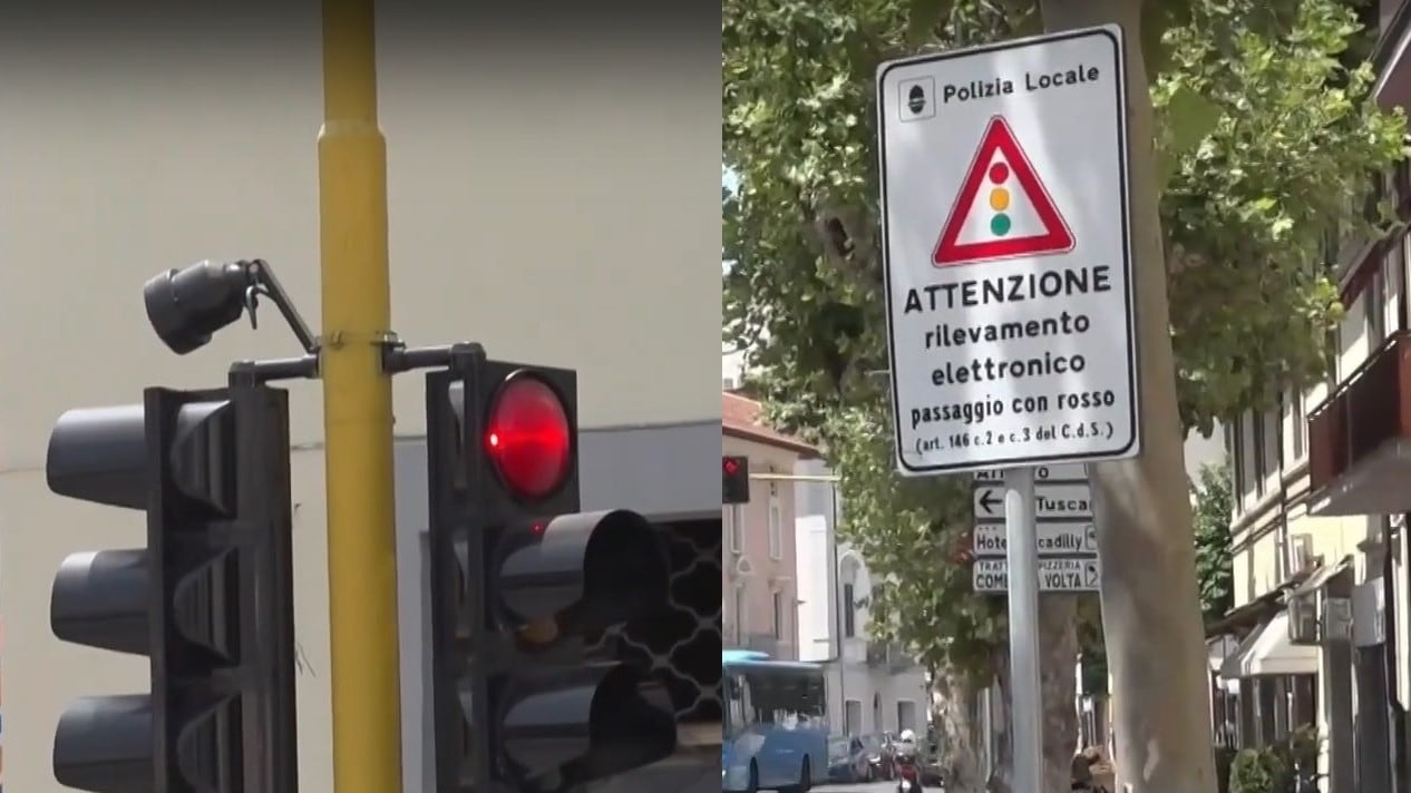 Semafori, ecco a quali telecamere stare attenti per evitare le multe