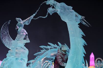 Cina, le foto dell'Ice & Snow Festival 2020 2