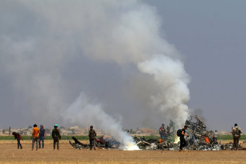 Siria, abbattuto elicottero russo 8