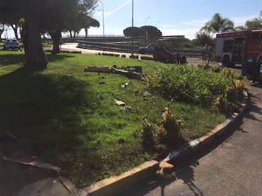 Pirata della strada a Ladispoli: la scena dell'incidente 4