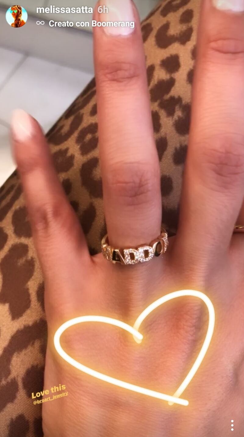 Anello Melissa Satta