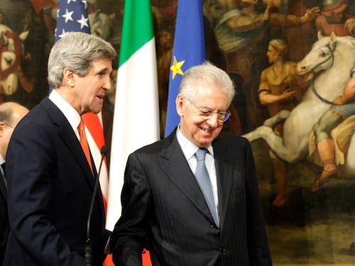 John Kerry a Roma. Incontri con esponenti del governo e Tzipi Livni